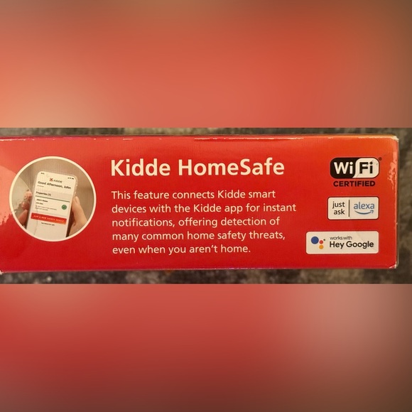 KIDDE Smart Detection Water Leak + Freeze Detector 60WLDR-W Battery Operated - Picture 5 of 5
